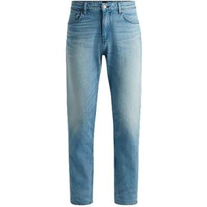Maine Regular-fit jeans van comfortabel blauw stretchdenim