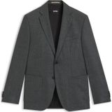 BOSS - Regular-fit Blazer - Scheerwol - Met Dessin