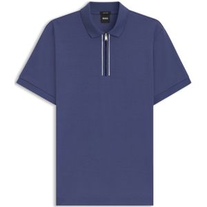 Regular-fit polo van gemerceriseerde katoen
