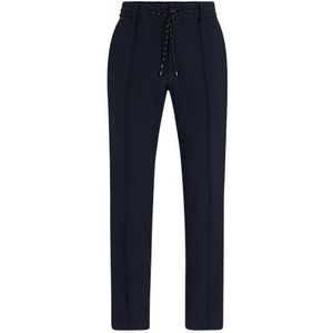 Slim-fit broek van tweevoudig stretchmateriaal