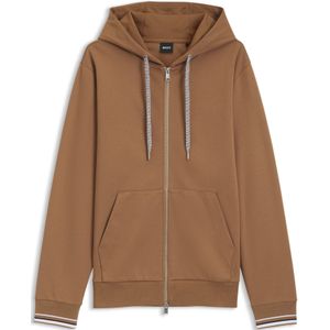 Hugo, Heren, Sweatshirts & Hoodies, Bruin, Maat: M Katoen,