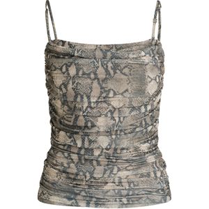 Hugo Boss - Korset Top - Veelkleurig - Polyester - Gerimpeld Detail