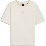 BOSS - T-shirt - Gemerceriseerde Katoen - Met Double B-monogram