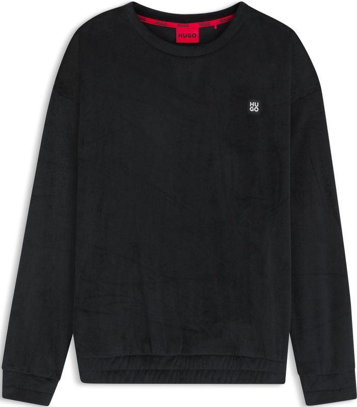 HUGO - Sweatshirt - Zwart - Relaxed Fit - Lange Mouwen