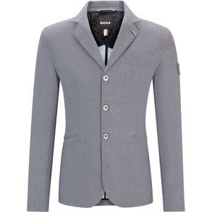 Elastisch showjacket met peper-en-zouteffect voor de ruiterport