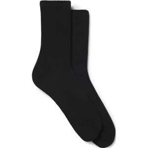 Set van twee paar korte sokken met glinsterende details