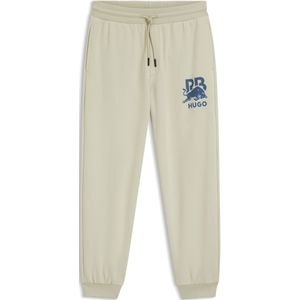 HUGO x RB-trainingsbroek van katoenen sweatstof met stiergraphic