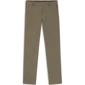 Slim-fit broek van stretch-corduroy