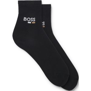 Set van twee paar kindersokken van een katoenmix