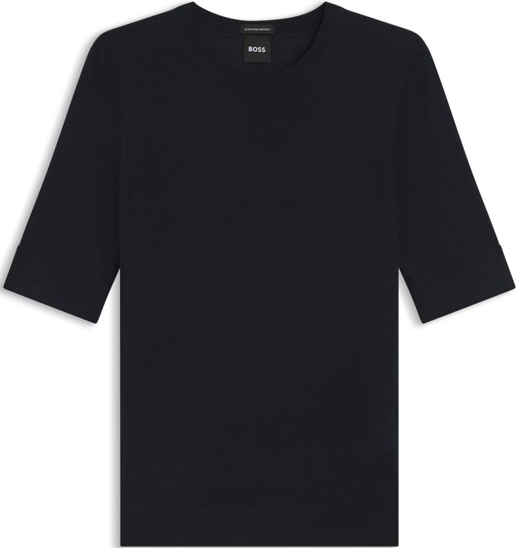 BOSS - Farbella - Pullover - Regular Fit - Zuivere Scheerwol