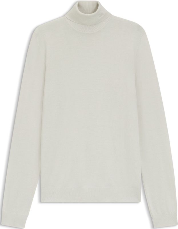 HUGO - Regular-fit Coltrui - Zwart - Merinowol