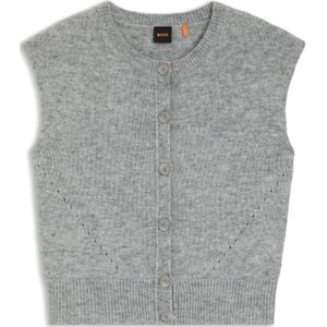 BOSS - C_Foldrerio - Vest - Grijs - Mouwloos - Elastaan
