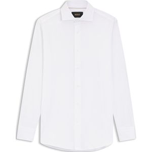 Slim-fit overhemd van in Italië vervaardigde katoen