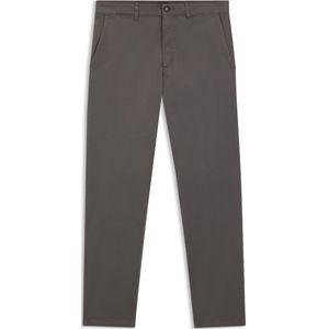 Regular-fit broek van elastisch katoenen satijn