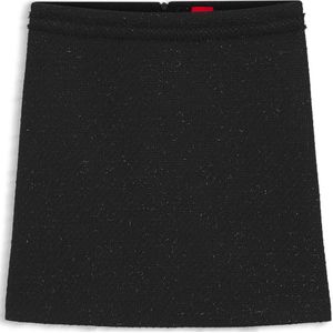 HUGO - Minirok - Glinsterende Bouclé - Kettingmotief aan Taille