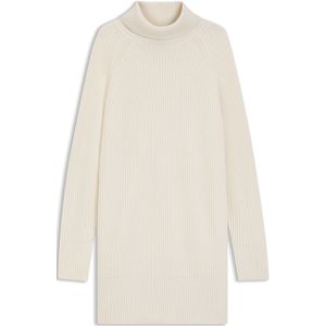 Coltrui-jurk van scheerwol en kasjmier