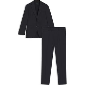 Regular-fit pak van scheerwol met stretch