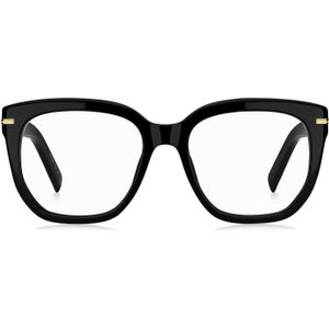 BOSS - Optisch Montuur - Zwart - Acetaat - Goudkleurige Scharnieren