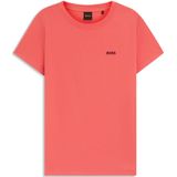 BOSS - T-shirt - Zwart - Jersey - Biologisch Katoen