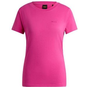 Slim-fit T-shirt van katoenen jersey met logodetail