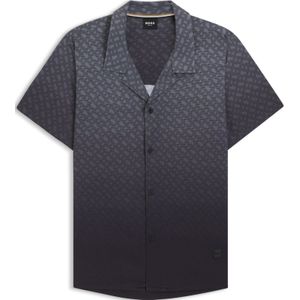 Regular-fit overhemd met monogramprint in kleurverloop