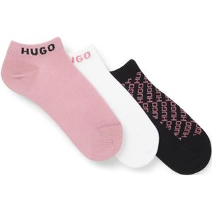 Set van drie paar enkelsokken met logodetails