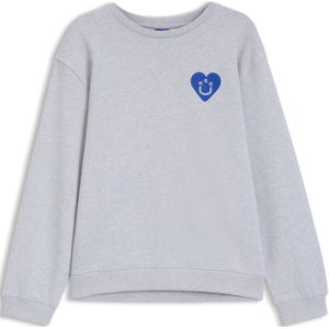 Open Grey - Sweater - Ronde Hals - Lange Mouwen - Loose Fit