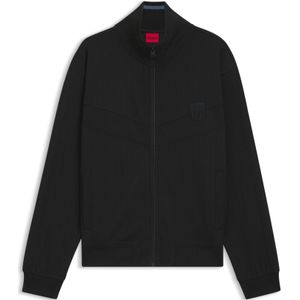 Regular fit sweatjack van katoenmix, model 'DAVRONTO'