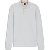 Polo van een katoenmix met wafelstructuur