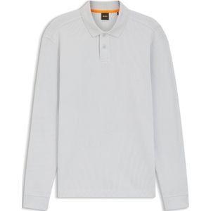 Polo van een katoenmix met wafelstructuur