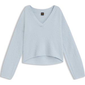 BOSS - Fiti - Lichtblauwe Trui - Casual - Katoen