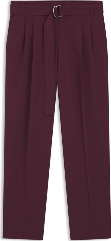 BOSS - Korte Broek - Regular-fit - Kreukbestendige Crêpe
