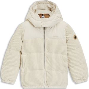 BOSS Kidswear - Gewatteerde Kinderjas - Tussenjas - Corduroy Details