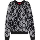 Hugo - Souvawn Pullover - Vesten - Zwart - Wolmix
