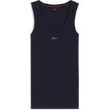 BOSS - Tanktop - Wit - Stretchkatoen - Comfortabele Ribstructuur