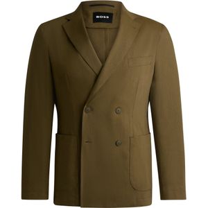 Hugo Boss - Heren Blazer - Blauw - Viscose Mix