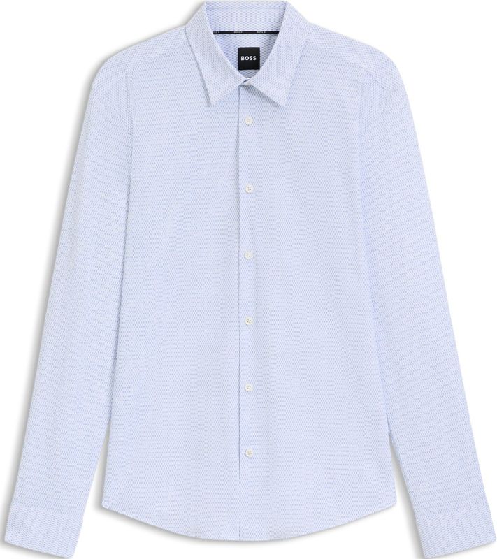 Boss - Roan Kent C1 - Overhemd - Slim-fit - Zwart - High Stretch