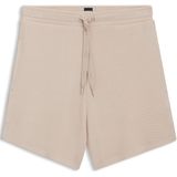 BOSS - Korte Broek - Stretchmodal - Ottomanstructuur - Logokoord