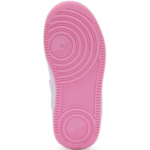 Kindersneakers van mesh en imitatieleer