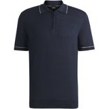 BOSS - Linnenmix - Trui - Zomer - Met Ritssluiting