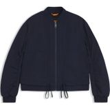 Waterafstotend gewatteerd bomberjack met verstelbare zoom