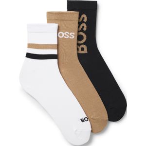 Drie paar kindersokken van een katoenmix