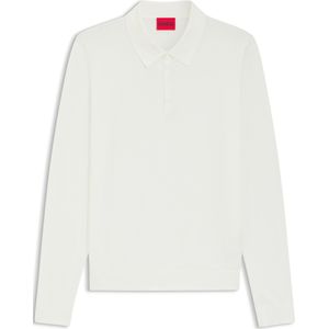 HUGO - Slim Fit Poloshirt - Effen - Viscosemix - Lange Mouwen