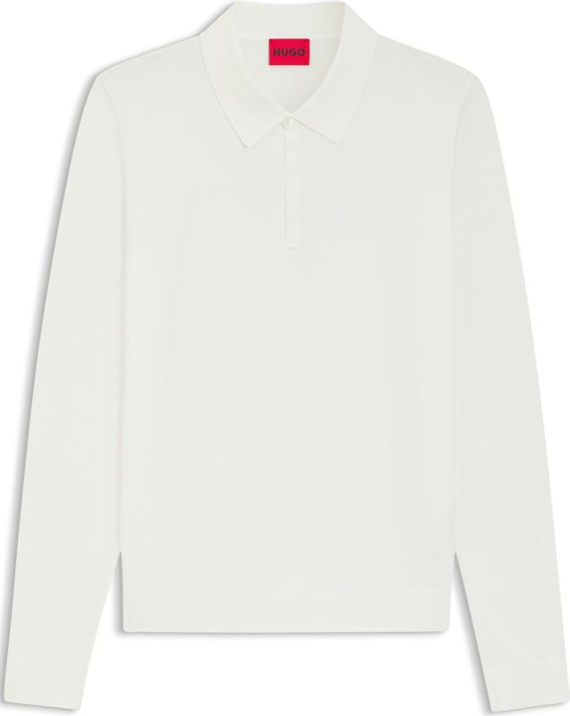 HUGO - Slim Fit Poloshirt - Effen - Viscosemix - Lange Mouwen