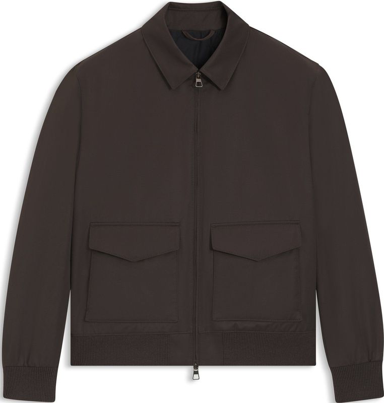 Regular fit bomberjack met katoen - BECKHAM x BOSS