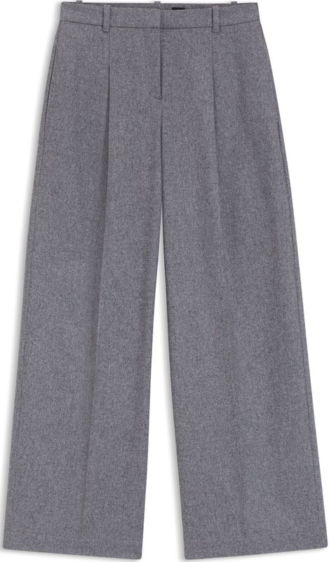 Hugo - Wijde Broek - Grijs - Wol