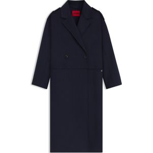 HUGO - MELUMA-1 - Wollen Jas - Regular Fit - Reverskraag