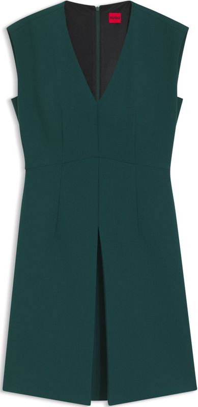 Hugo - Kilama 10248776 01 - Jurk - Mouwloos - V-hals - Regular Fit