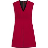 HUGO - Mouwloze Jurk - Regular-fit - Met Plooi Aan De Voorkant