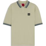 HUGO - Herenpolo - Ademend - Met Patch met Stierlogo